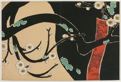 Flowers of a Hundred Worlds (Momoyogusa): Plum (Ume) de Kamisaka Sekka