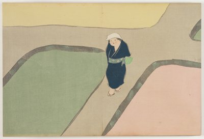Flowers of a Hundred Worlds (Momoyogusa): Spring Field (Haru no tanomo) de Kamisaka Sekka
