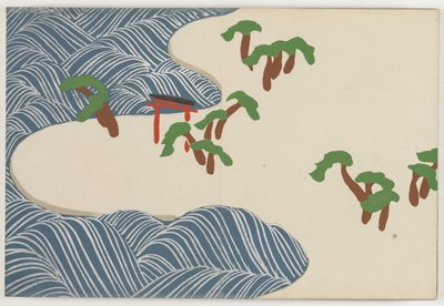 Flowers of a Hundred Worlds (Momoyogusa): Suminoe (Suminoe) de Kamisaka Sekka