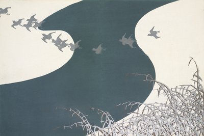 Fuyu No Kawa, de Momoyo-gusa de Kamisaka Sekka