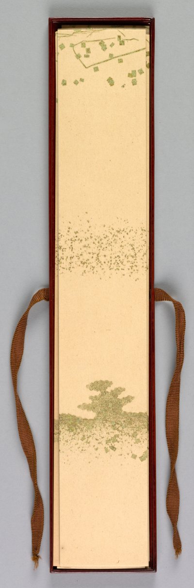 Caja de tarjetas de poemas, 1868-1912 de Kamisaka Sekka