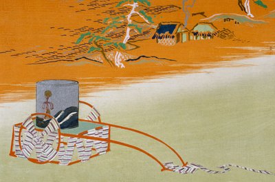 Carro de agua salada de Kamisaka Sekka