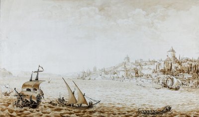 Vista del Rumeli Hisari, 1777 de Kamsetzer