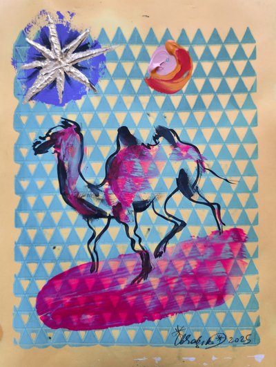 Camello y estrella de Kanat Ibragimov