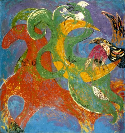 Animales abstractos llenos de color de Kanat Ibragimov