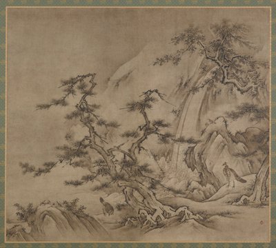 Paisaje de Kano Shoei