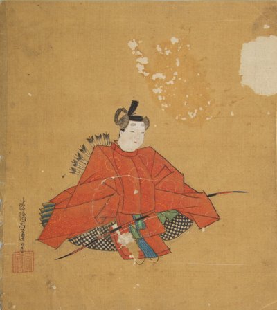 Poeta inmortal, siglo XVII de Kano Shoun