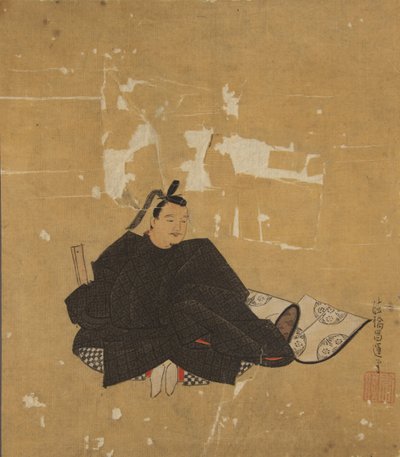Poeta inmortal, siglo XVII de Kano Shoun