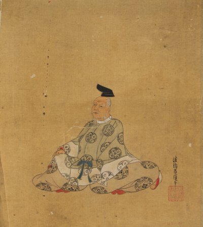 Poeta Inmortal, siglo XVII de Kano Shoun