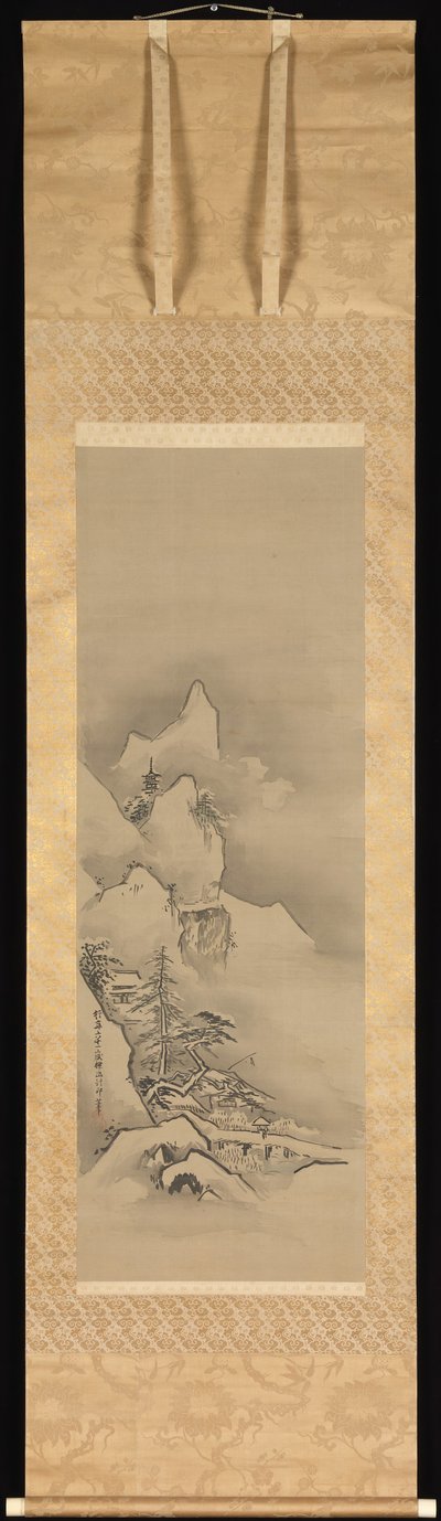 Paisaje Invernal, 1662 de Kanō Tan’yū
