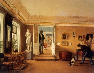 Interior ruso de Kapiton Alekseevich Zelentsov