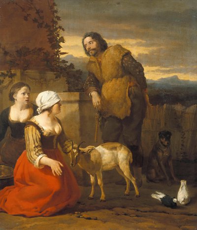 La cabra enferma de Karel Dujardin