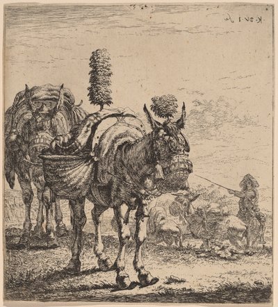 Dos Mulas de Karel Dujardin