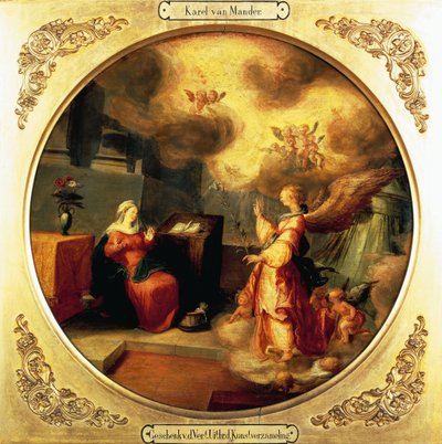 Anunciación, de Karel van Mander I (1548-1606) de Karel Van Mander