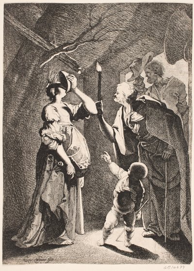 Ceres burlada por Stellio de Karel van III Mander