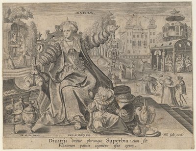 Riquezas Divitiae, ca. 1600 de Karel van Mallery