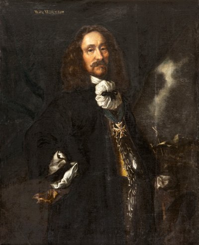 Retrato del almirante Witte Corneliszoon de With 1599-1658, ca 1657-1658 de Karel van Mander III