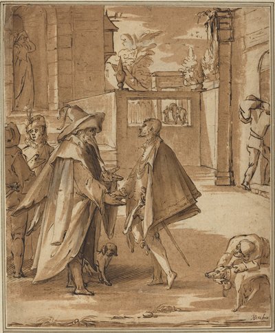 La Partida del Hijo Pródigo de Karel van Mander I