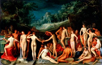 El Jardín del Amor, 1602 de Karel van Mander I