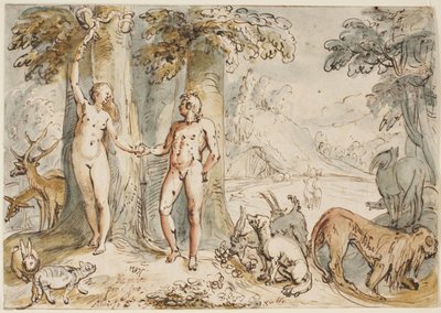 La caída del hombre de Karel van Mander I