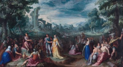 La continencia de Escipión de Karel van Mander the Elder