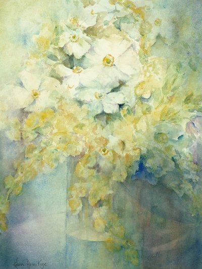 Anémona Japónica - Reina Blanca y Molu de Karen Armitage