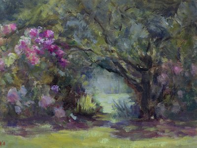 Jardín en Curanilahue, Chile, 1998 de Karen Armitage