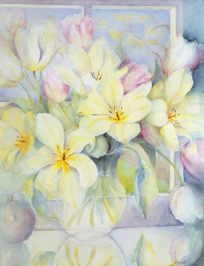 Tulipanes de primavera de Karen Armitage