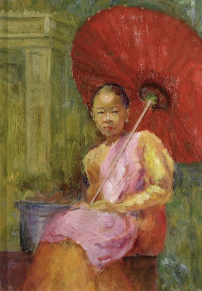 El parasol, Bali, 2002 de Karen Armitage
