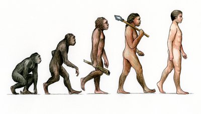 Evolución del Hombre de Karen Humpage