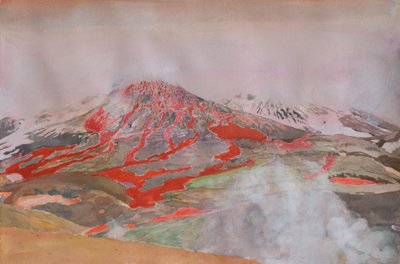 Erupción volcánica violenta de Karin Bos