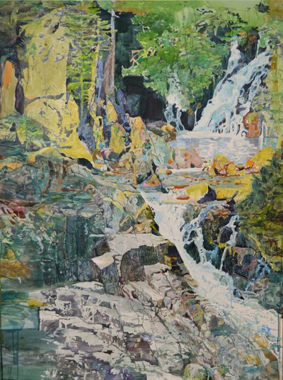 Cascada del Bosque Vibrante de Karin Bos