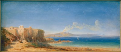 El golfo de Nápoles de Carl Blechen