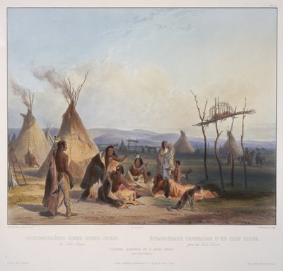 Andamio Funerario de Karl Bodmer