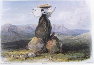 Karl Bodmer Pila mágica de los indios Assinboin de Karl Bodmer