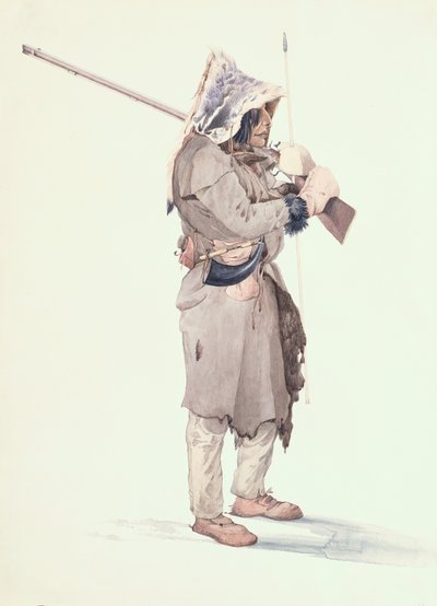 Pasesick-Kaskutau de Karl Bodmer