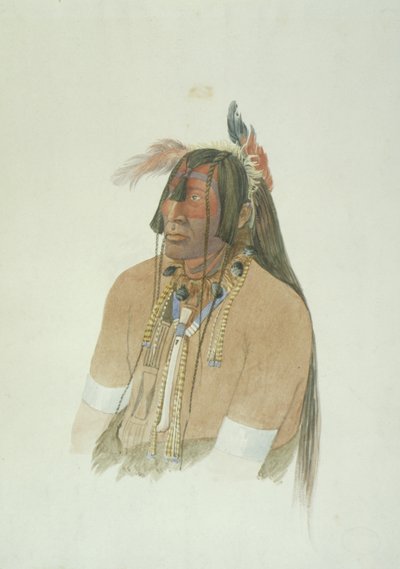 Hombre no identificado de Karl Bodmer
