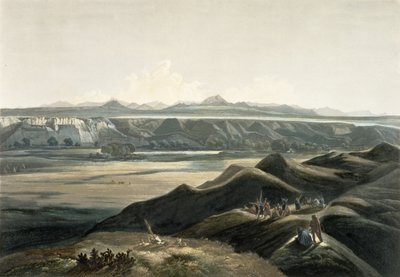 Vista de las Montañas Rocosas, lámina 44 del Volumen 2 de 