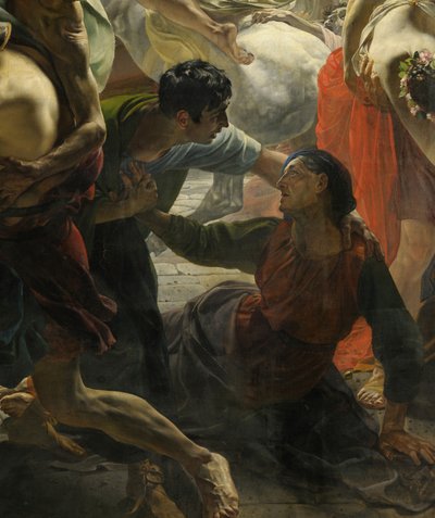 (detalle) El último día de Pompeya de Karl Pavlovich Bryullov