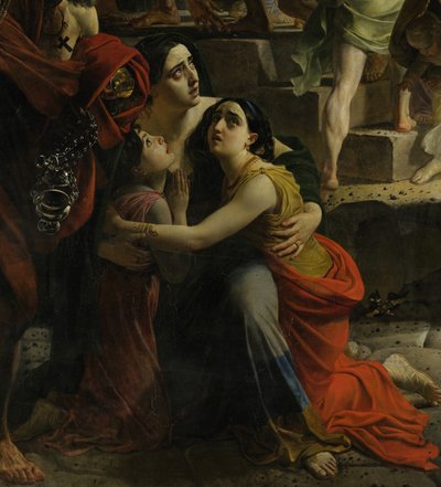 (detalle) El último día de Pompeya de Karl Pavlovich Bryullov