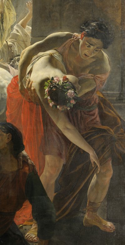 (detalle) El último día de Pompeya de Karl Pavlovich Bryullov