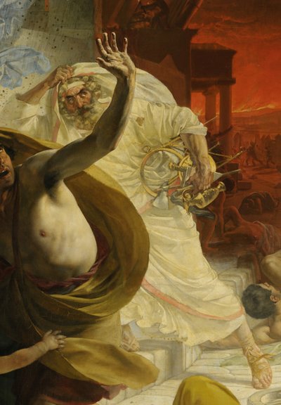 (detalle) El último día de Pompeya de Karl Pavlovich Bryullov