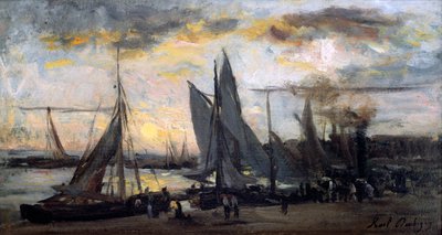 El regreso de los pescadores de Karl Daubigny