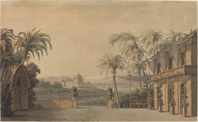 Diseño de Escenario Turco de Karl Ferdinand Langhans