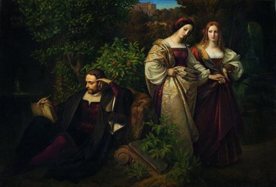 Torquato Tasso y las dos Leonores de Karl Ferdinand Sohn