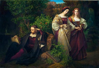 Torquato Tasso y las dos Leonoras de Karl Ferdinand Sohn