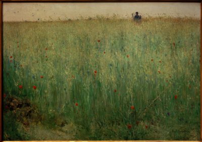 Campos de avena en Grez de Karl Fredrick Nordstrom