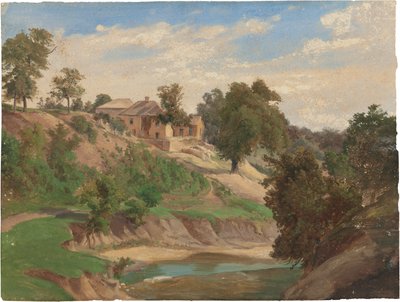 En el río Pedernales de Karl Friedrich Hermann Lungkwitz