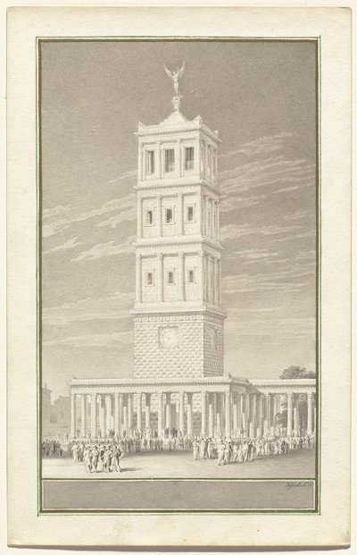 Campanario de una catedral para Berlín de Karl Friedrich Schinkel