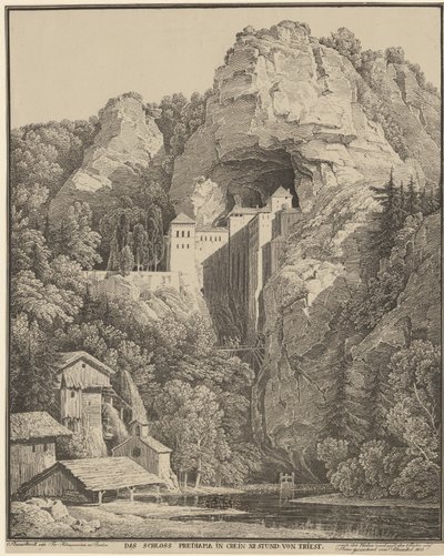 Castillo de Prediama de Karl Friedrich Schinkel